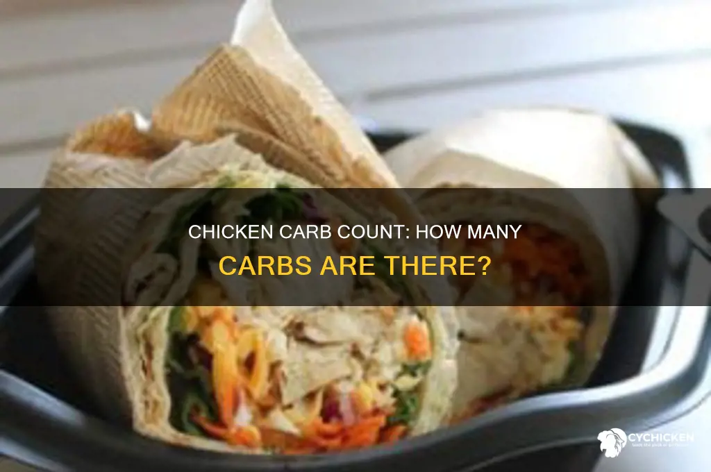 how many carbs in 3 oz of chicken