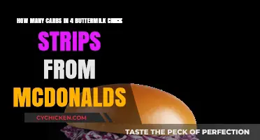 McDonald's Buttermilk Chick Strips: Carb Count and Nutrition