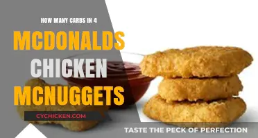 Chicken McNuggets: Carb Counts and Nutrition Facts