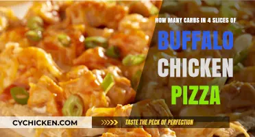 Carbs in Buffalo Chicken Pizza: Slice by Slice