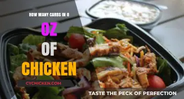 Chicken Carb Count: 8 oz Portion