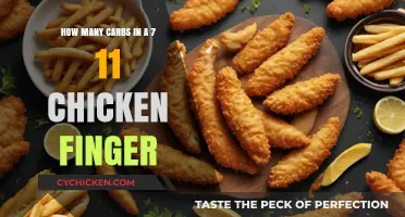 Chicken Fingers: Carbs and Calories at 7-Eleven