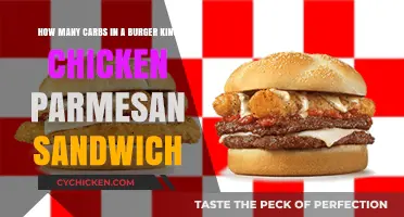 Carb Count: Burger King's Chicken Parmesan Sandwich Nutrition Breakdown