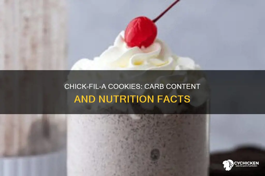 how many carbs in a chick filet cookie