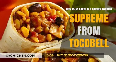 Unraveling the Carb Mystery in Taco Bell's Chicken Barreto Supreme
