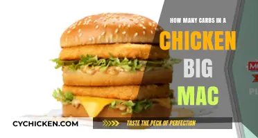Chicken Big Mac: Carb Count and Nutrition Facts