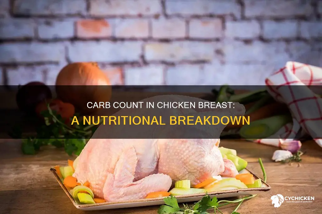 how many carbs in a chicken breasy