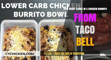 Tasty Taco Bell Chicken Burrito: How Many Carbs?