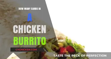 Carb Count in Chicken Burritos: A Nutritional Breakdown