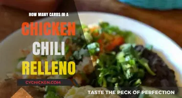 Chicken Chili Relleno: Carb Content and Nutritional Facts