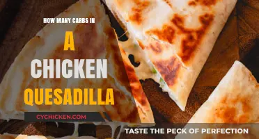 Carb Count: Chicken Quesadilla Nutrition Breakdown and Tips