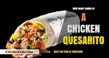 Carb Count: Unveiling the Chicken Quesarito's Carb Content