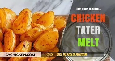 Chicken Tater Melt: Carb Count and Nutritional Facts