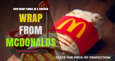 McDonald's Chicken Wrap: Carb Count and Nutrition Facts