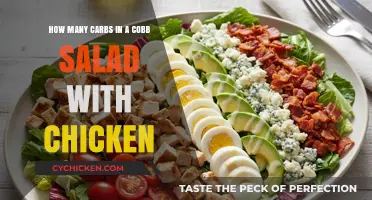 Savoring Health: Carb Count in Chicken Cobb Salads Unveiled