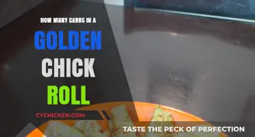 Golden Chick Rolls: Carb Content and Nutritional Facts