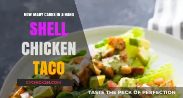 Chicken Taco Shells: Carb Counts and Nutrition Facts