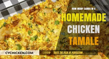 Chicken Tamales: Carb Count and Nutritional Facts