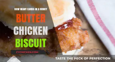 Honey Butter Chicken Biscuit: Carb Count and Nutrition
