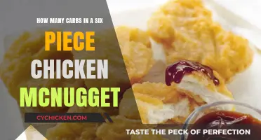 Chicken McNuggets: Carb Counts and Nutrition Facts