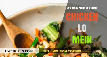 Chicken Lo Mein: Carb Count and Nutrition Facts