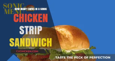 Sonic Chicken Strip Sandwich Carbs: A Nutritional Breakdown