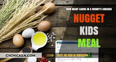 Wendy's Chicken Nugget Kids Meal: Uncovering the Carb Count