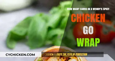 Spicy Chicken Go Wrap: Carb Count at Wendy's