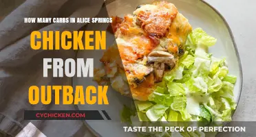 Alice Springs Chicken: Carb Count and Nutrition Facts