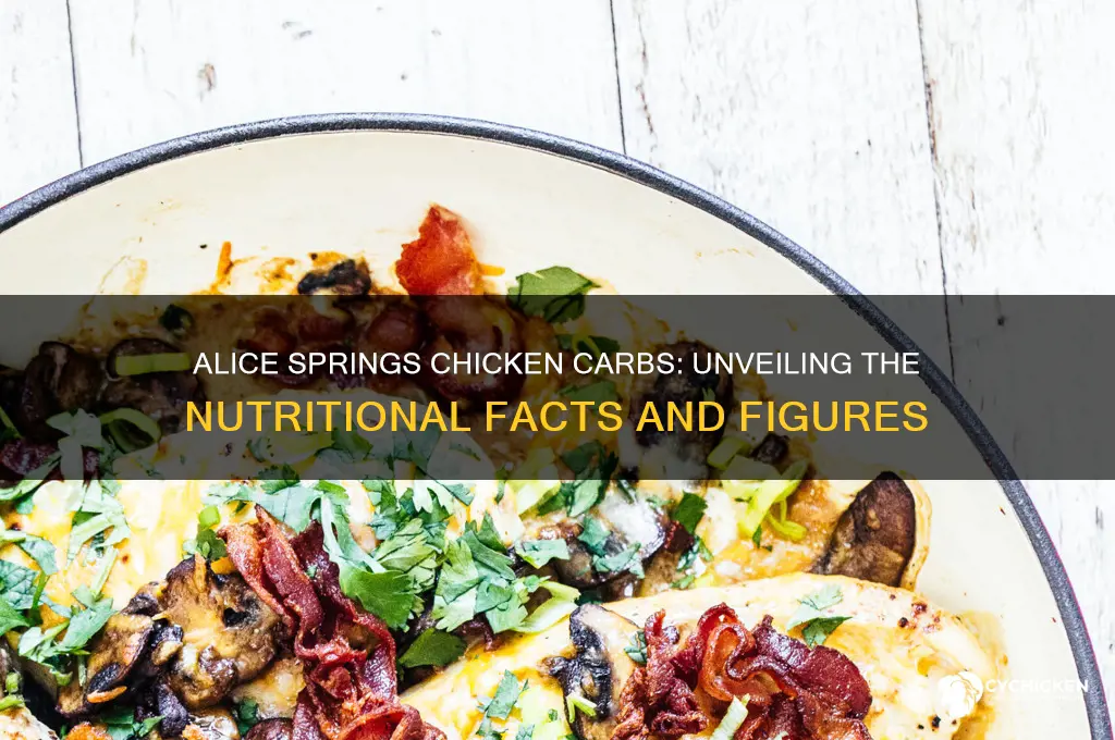 how many carbs in alice springs chicken