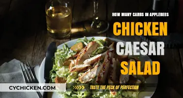 Savoring Health: Applebee's Chicken Caesar Salad Carb Count