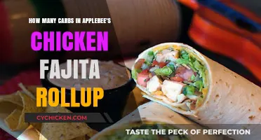Chicken Fajita Rollup: Applebee's Carb Count