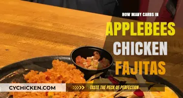 Applebee's Chicken Fajitas: Unveiling the Carb Count and Nutrition Facts