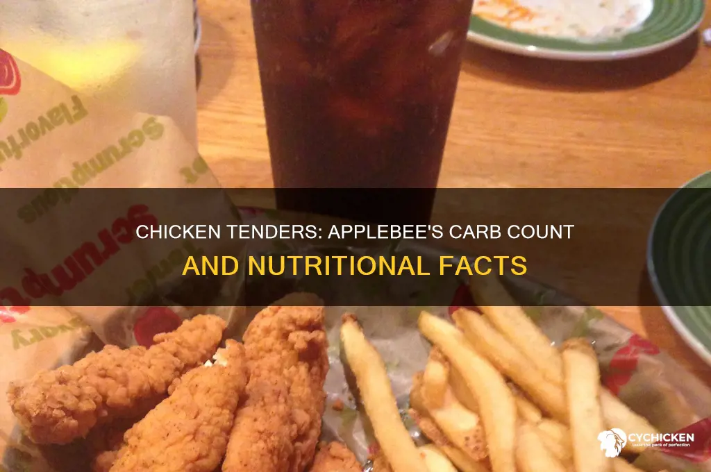 how many carbs in applebee