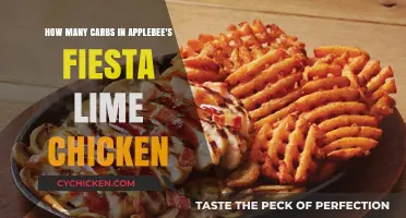 Applebee's Fiesta Lime Chicken: Carb Count and Nutrition Facts