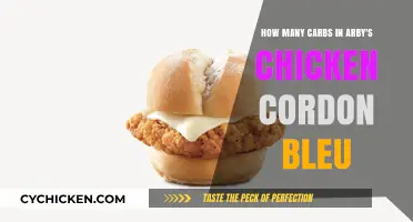 Arby's Chicken Cordon Bleu: Carb Content and Nutrition Facts
