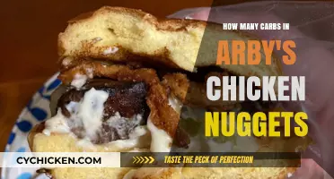 Arby's Chicken Nuggets: Uncovering the Carb Count and Nutrition Facts