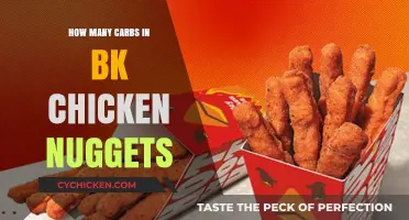 Carb Count in BK Chicken Nuggets: A Nutritional Breakdown