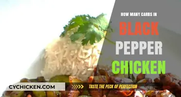 Carb Count in Black Pepper Chicken: A Nutritional Breakdown