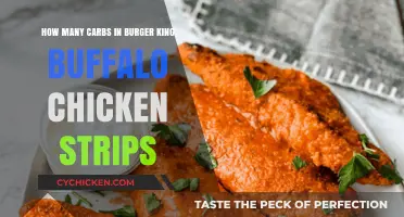 Carbs in Burger King's Buffalo Chicken Strips: A Nutritional Overview