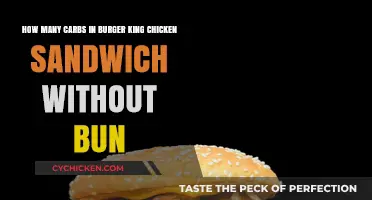 Carb Count: Burger King's Chicken Sandwich Without the Bun