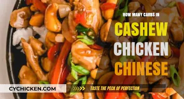 Carb Count in Chinese Cashew Chicken: A Nutritional Breakdown