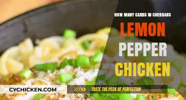 Lemon Pepper Chicken: Carbs and Calories Unveiled