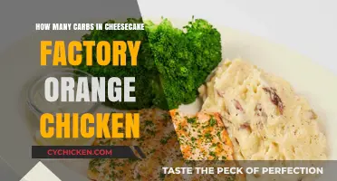 Cheesecake Factory Orange Chicken: Carb Content Explored