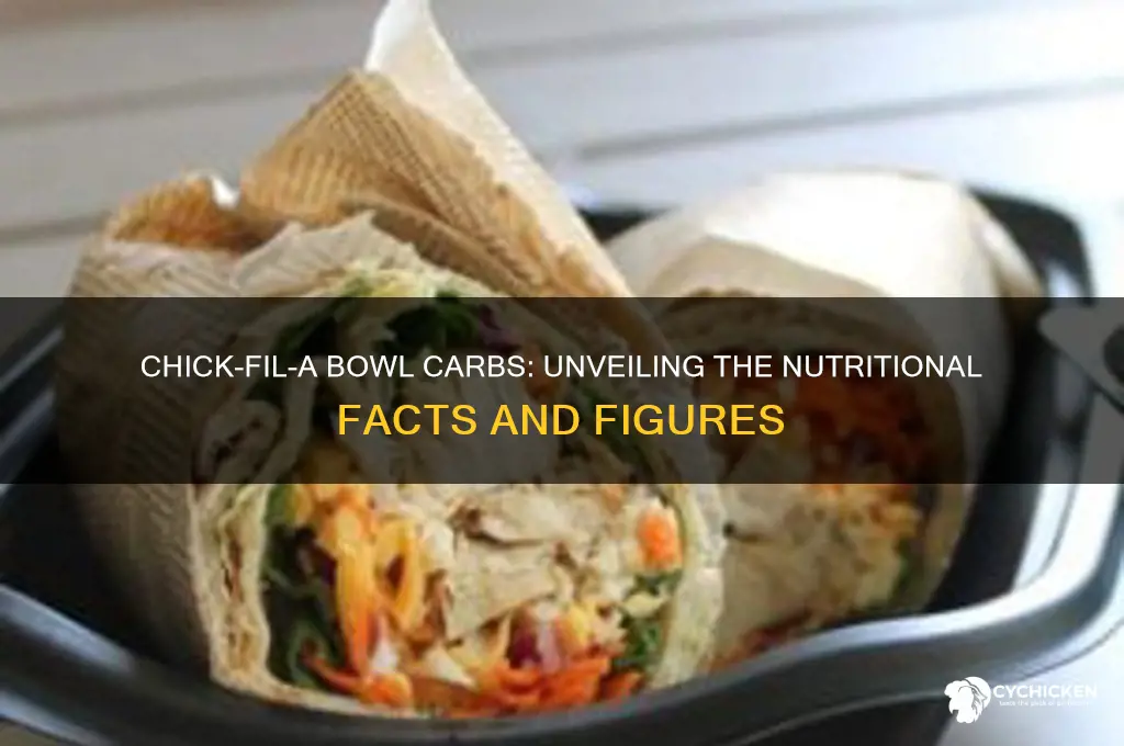 how many carbs in chick filet bowl