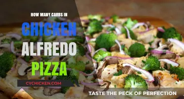 Carb Count in Chicken Alfredo Pizza: A Nutritional Breakdown