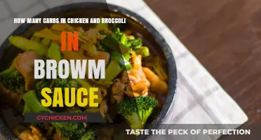 Carb Count: Chicken, Broccoli, and Brown Sauce Nutrition Breakdown