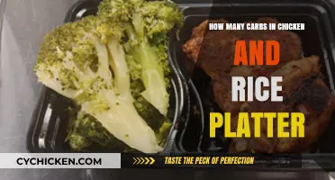 Chicken and Rice Platter: Carb-Counting Made Easy