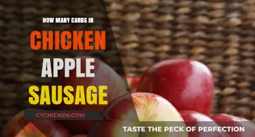 Carb Count in Chicken Apple Sausage: A Nutritional Breakdown