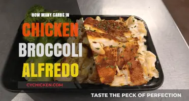 Carb Count in Chicken Broccoli Alfredo: A Nutritional Breakdown